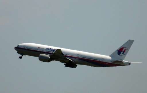 Malaysia Airlines flight MH17 leaves Schiphol Airport in the Netherlands, on July 17, 2014