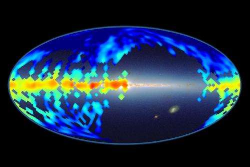 Map of mysterious molecules in galaxy sheds new light on century-old puzzle