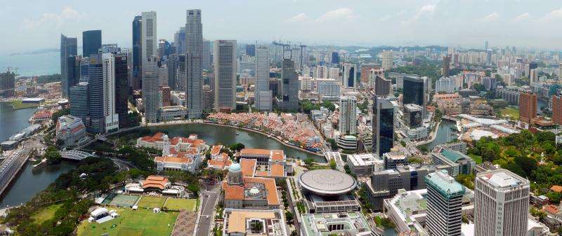 Mapping Singapore's urban heat island phenomenon