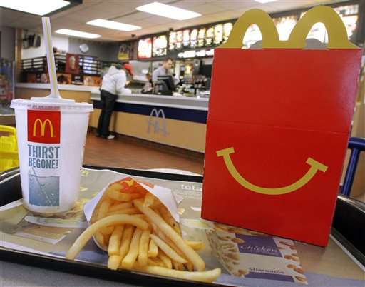 McDonald's: Fewer Happy Meal orders opting for soda