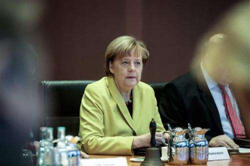 Merkel website hacked ahead of visit by Ukrainian premier