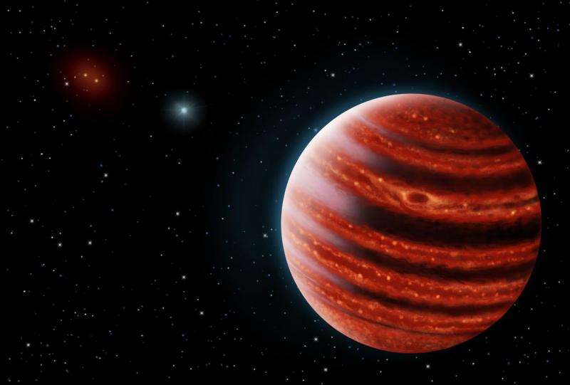 Methane, water enshroud nearby Jupiter-like exoplanet