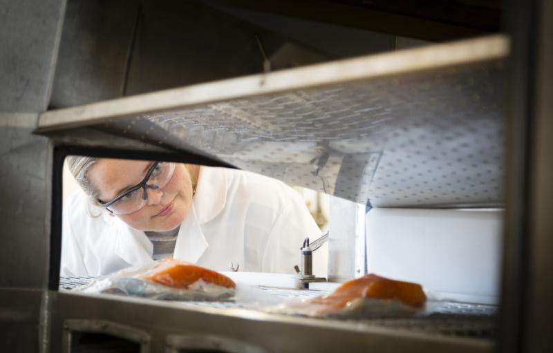Method keeps salmon fresh for a month without the use of chemicals