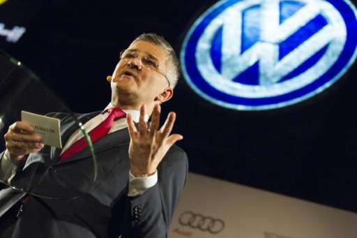 Michael Horn, President and CEO of Volkswagen Group of America, has admitted he was made aware of &quot;a possible emissions non
