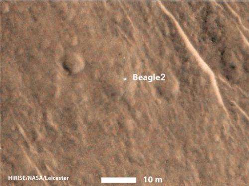 Missing lander Beagle-2 finally located on Mars, agency says