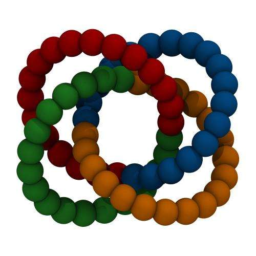 Molecular Lego of knots