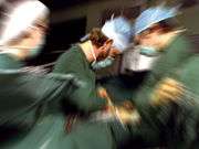 Mortality rate increases with age in emergency abdominal surgery