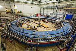 Muon g-2 magnet successfully cooled down and powered up