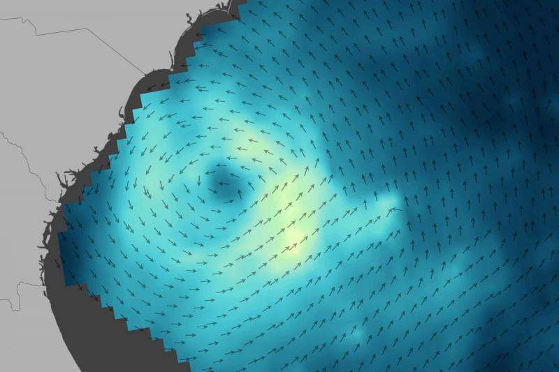 NASA analyzed the winds of Tropical Storm Ana