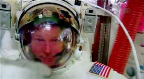 NASA approves Sunday spacewalk despite water leak in helmet