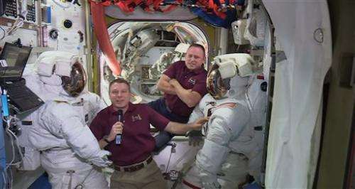 NASA delays space station spacewalk because of suit issue