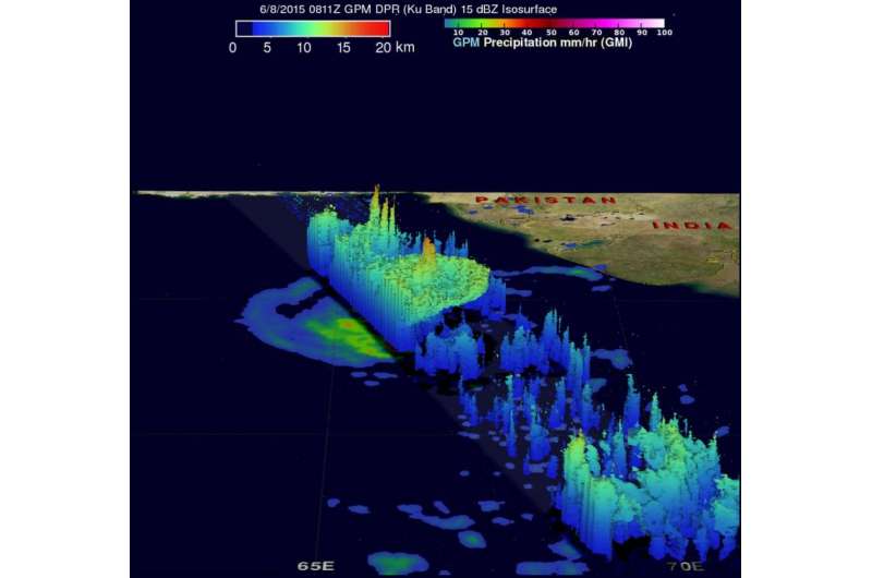 NASA looks at rare Arabian Sea tropical cyclone in 3-D