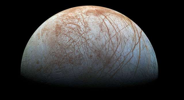 NASA research reveals Europa's mystery dark material could be sea salt