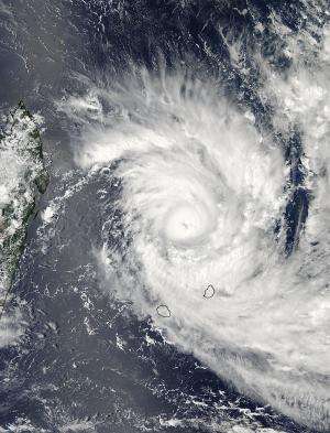 NASA's Aqua satellite spots Tropical Cyclone Bansi intensifying quickly