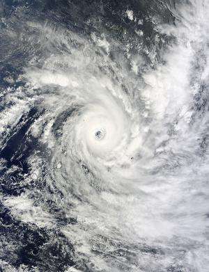 NASA sees a smaller eye in a stronger Tropical Cyclone Bansi