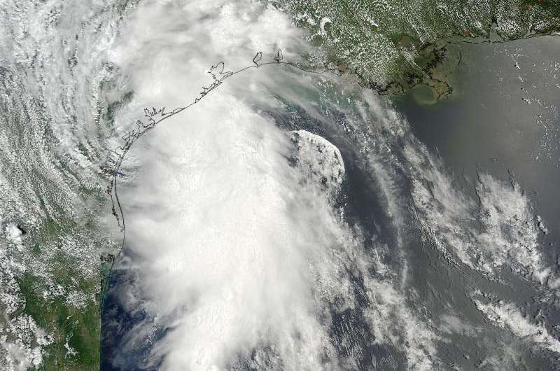 NASA sees Bill make Texas landfall, weaken to a depression