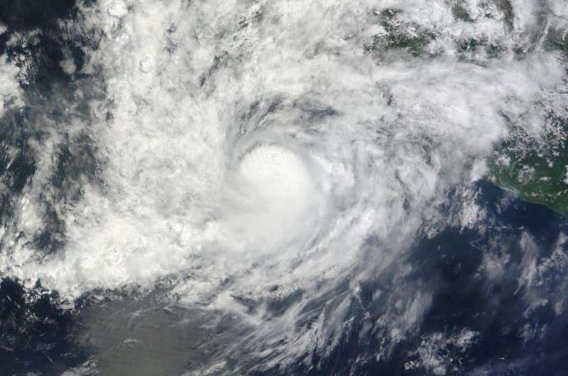 NASA sees Hurricane Carlos causing coastal complications
