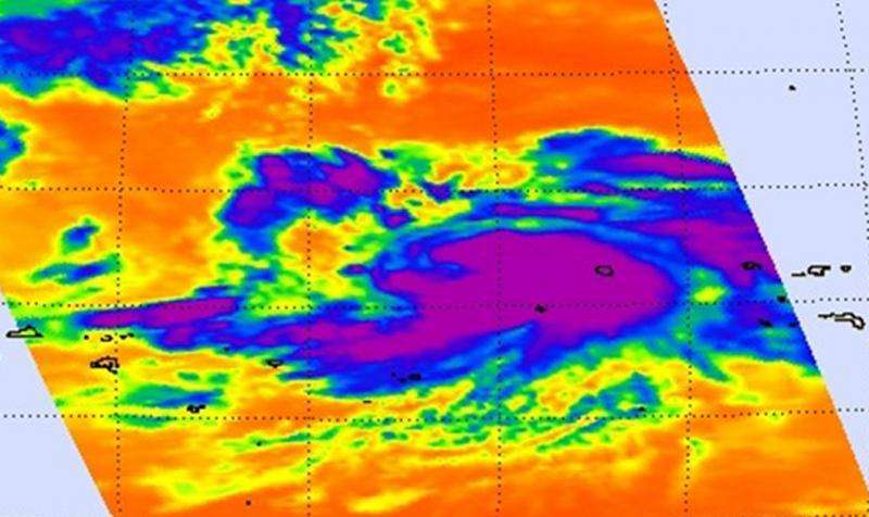 NASA sees Nangka become a typhoon