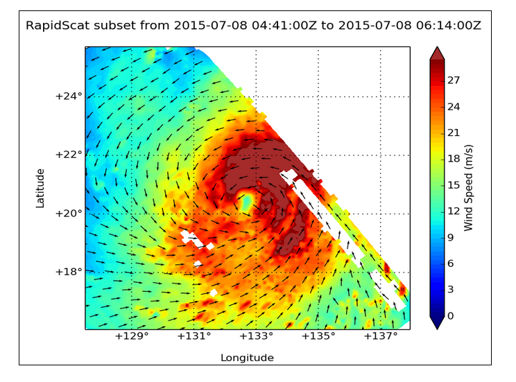 NASA sees Typhoon Chan-Hom's strongest winds in northern and eastern quadrants