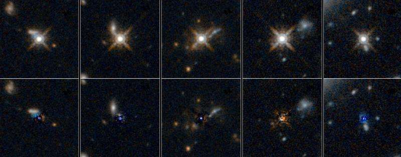 NASA's Hubble sees the 'teenage years' of quasars
