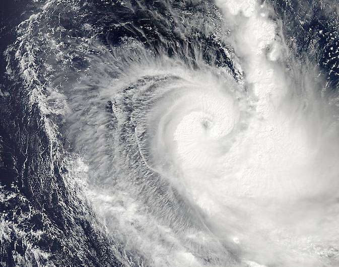 NASA spots an eye in fast-developing Cyclone Ikola