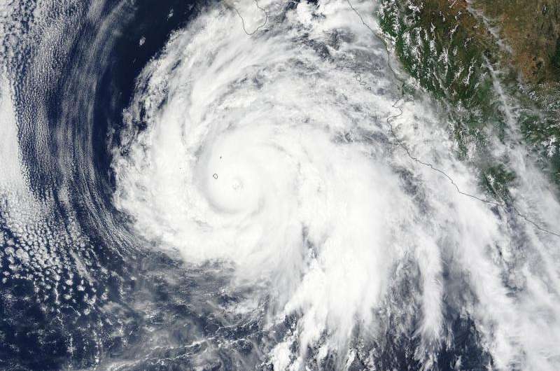 NASA spots Hurricane Dolores over Socorro Island