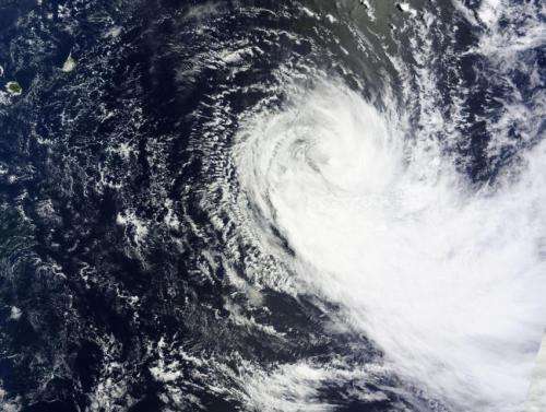 NASA's Terra satellite sees Tropical Cyclone Glenda stretching out