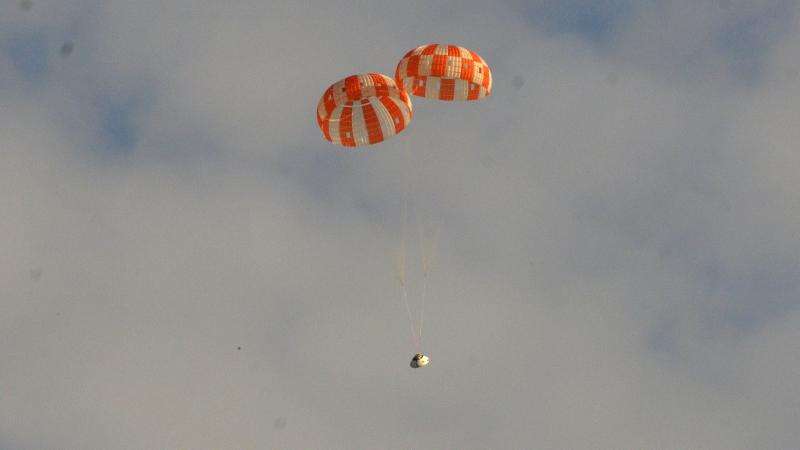 NASA tests Orion’s fate during parachute failure scenario