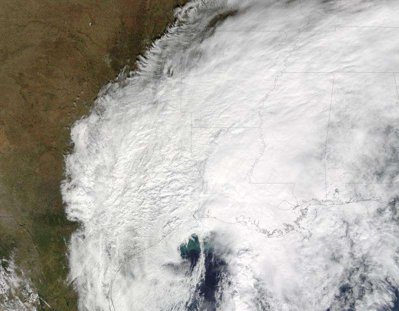 NASA tracks Hurricane Patricia's remnants through Gulf states