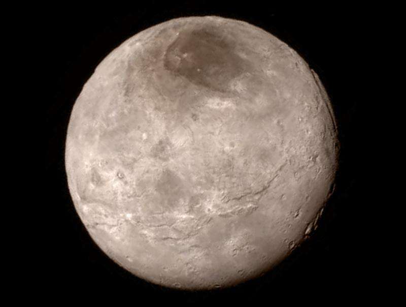 New Horizons probes the mystery of Charon’s red pole