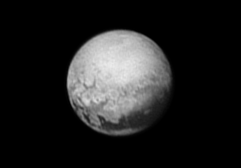 New Image of Pluto: 'Houston, We Have Geology'
