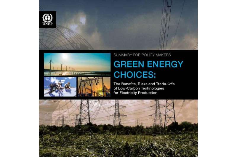 New report outlines benefits and trade-offs of low-carbon energy