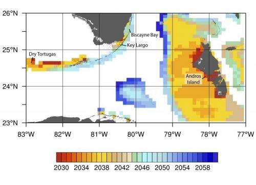 NOAA study provides detailed projections of coral bleaching