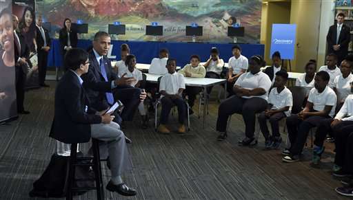 Obama pushes reading through e-book, library initiatives