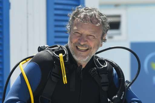 Ocean Reef CEO Sergio Gamberini, head of Nemo's Garden project, pictured in Noli