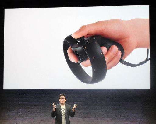 Oculus founder Palmer Luckey reveals a 'Touch' device the virtual reality firm is creating to let people reach into digital worl