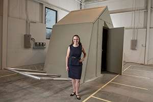 Origami-inspired shelters could serve military, disaster relief efforts