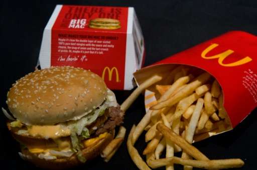 People can now insert images of McDonald's Big Mac into their social media posts