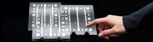 Photometallization allows production of the entire circuitry on touchscreens in one step