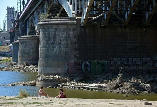 Poland's Vistula river is at its lowest level since 1789
