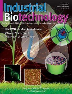 Potential toxicity of cellulose nanocrystals examined in Industrial Biotechnology journal