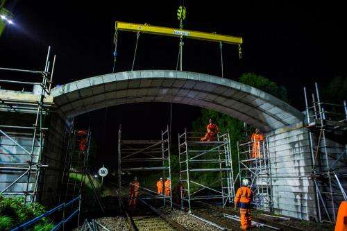 Queen's University engineers develop world's longest 'flat pack' arch bridge
