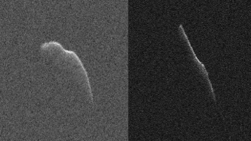 Radar images of a Christmas Eve asteroid—an early gift for astronomers