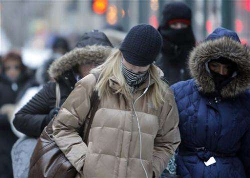 Ready to shiver?  Arctic air to put America on ice