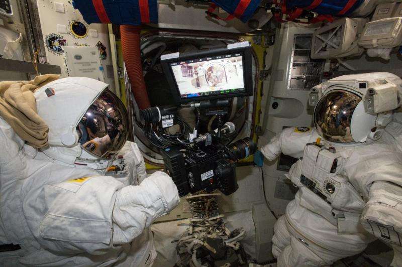 RED Epic Dragon Camera captures riveting images on space station