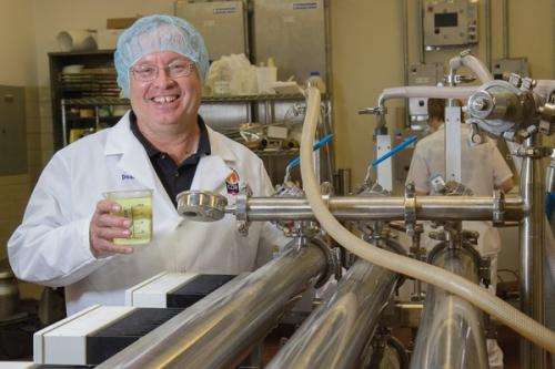 Research center turns yogurt waste into new products