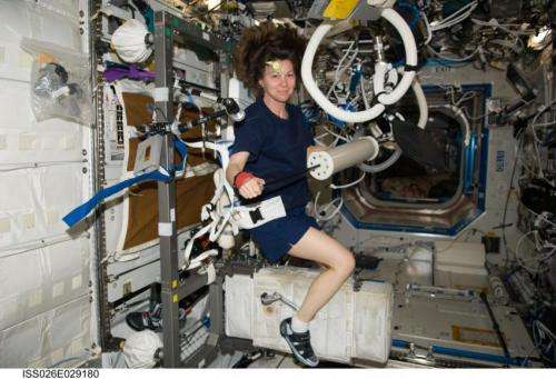 Resolving to stay fit in space and on Earth