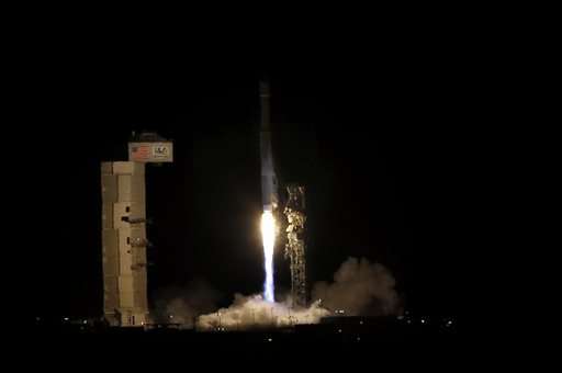 Rocket with secret payload launches from California coast