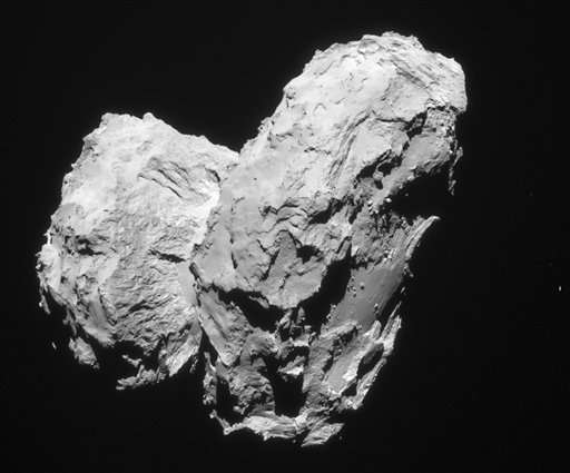 Rosetta comet likely formed from two separate objects