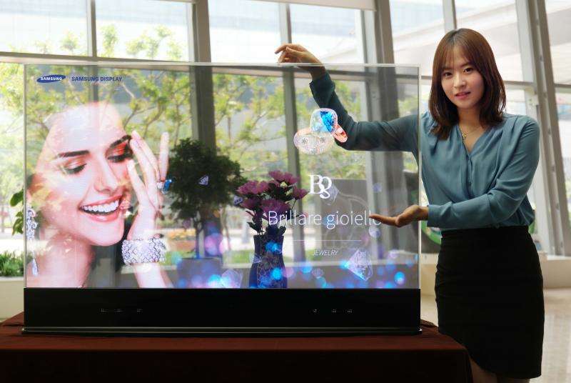 Samsung Display introduces first mirror and transparent OLED display panels